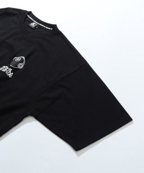 STARTER BLACK LABEL(スターターブラックレーベル)の「【STARTER /スターター】TC天竺ヘッドフォンプリント半袖Tシャツ(Tシャツ/カットソー・メンズ・グリーン/ブラック/ライトグレー/ホワイト・M/L/XL)」の12枚目の写真