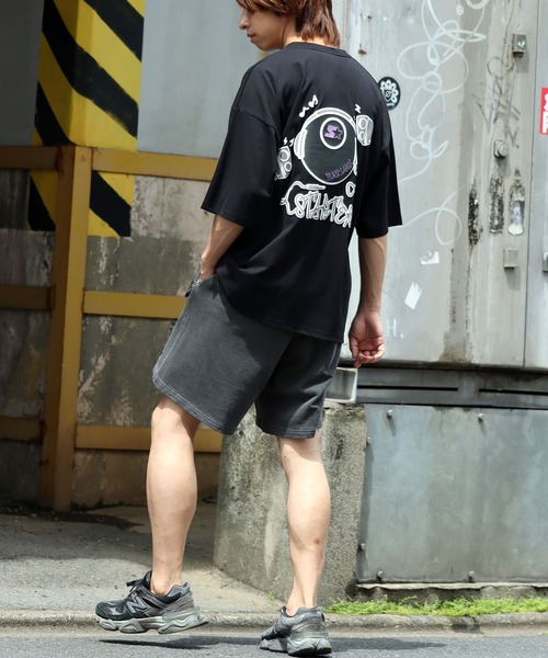 STARTER BLACK LABEL(スターターブラックレーベル)の「【STARTER /スターター】TC天竺ヘッドフォンプリント半袖Tシャツ(Tシャツ/カットソー・メンズ・グリーン/ブラック/ライトグレー/ホワイト・M/L/XL)」の21枚目の写真
