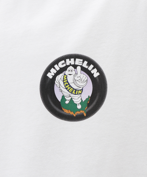 417 EDIFICE(フォーワンセブンエディフィス)の「MICHELIN Tシャツ3(Tシャツ/カットソー・メンズ・ホワイト・X-LARGE/MEDIUM/LARGE)」の10枚目の写真