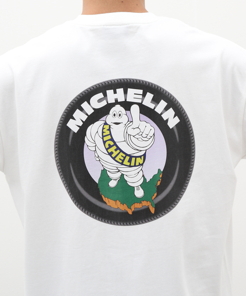 417 EDIFICE(フォーワンセブンエディフィス)の「MICHELIN Tシャツ3(Tシャツ/カットソー・メンズ・ホワイト・X-LARGE/MEDIUM/LARGE)」の2枚目の写真