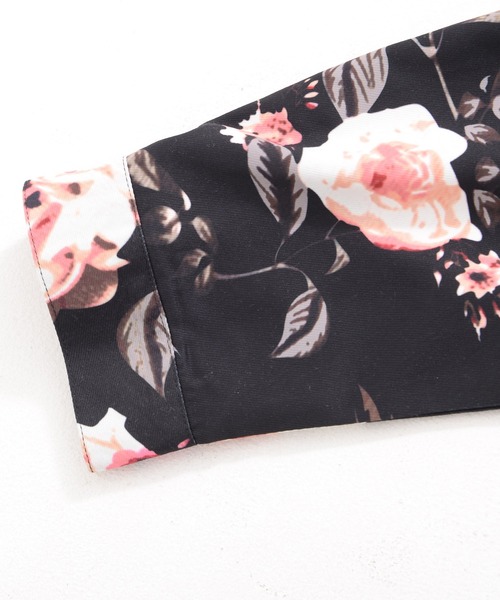 SILVER BULLET(シルバーバレット)の「『CavariA/キャバリア』花柄長袖シャツ(シャツ/ブラウス・メンズ・ブラック/ホワイト・L/M)」の18枚目の写真