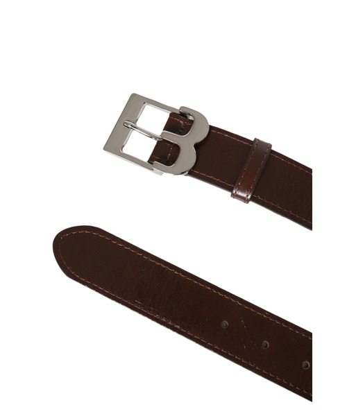 NUBIAN（ヌビアン）の「CHUNKY 'B' LOGO BELT（ベルト・レディース・ブラック/ブラウン・ONE SIZE）」の11枚目の写真