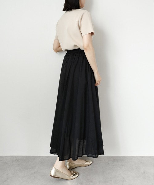 Virca（ヴィルカ）の「フレアスカート（スカート・レディース・ブラック/プラム・38）」の6枚目の写真