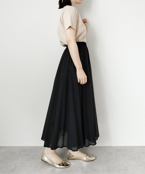 Virca（ヴィルカ）の「フレアスカート（スカート・レディース・ブラック/プラム・38）」の7枚目の写真