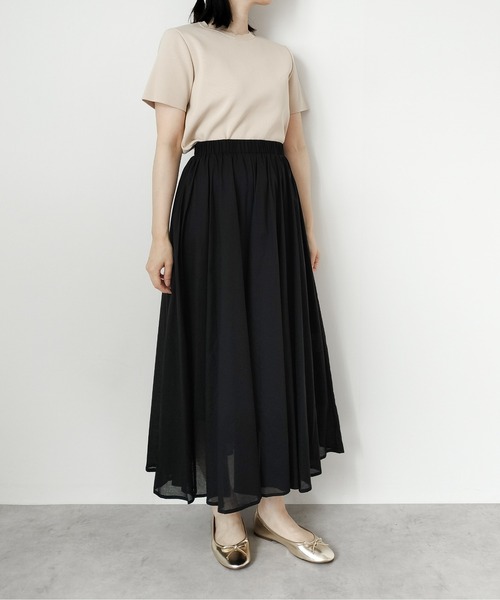 Virca（ヴィルカ）の「フレアスカート（スカート・レディース・ブラック/プラム・38）」の8枚目の写真