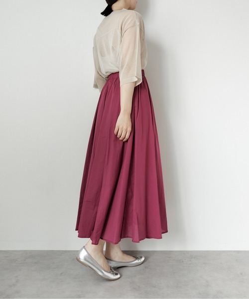 Virca（ヴィルカ）の「フレアスカート（スカート・レディース・ブラック/プラム・38）」の16枚目の写真