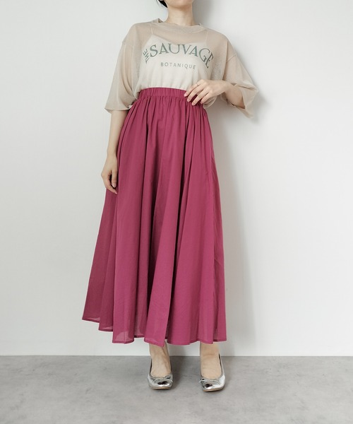 Virca（ヴィルカ）の「フレアスカート（スカート・レディース・ブラック/プラム・38）」の12枚目の写真