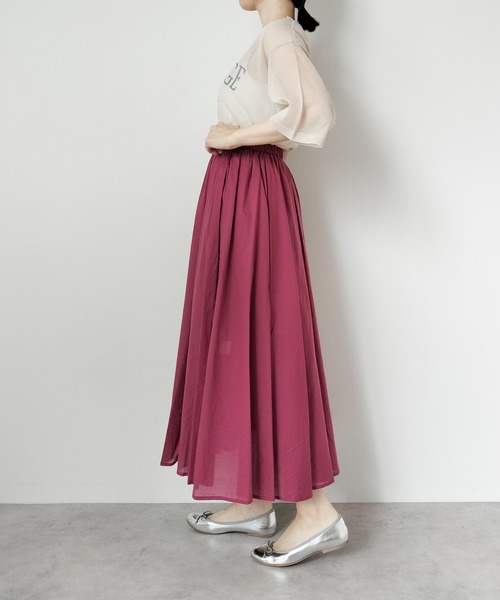 Virca（ヴィルカ）の「フレアスカート（スカート・レディース・ブラック/プラム・38）」の14枚目の写真