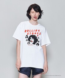 ＜6(ROKU)＞ROLLING STONES SHORT SLEEVE Tシャツ
