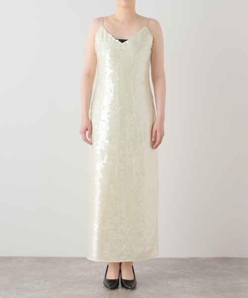 CITYSHOP（シティーショップ）の「SAMSOE SAMSOE SALLY DRESS 15284：ワンピース（ワンピース・レディース・イエロー・LARGE/SMALL）」の11枚目の写真