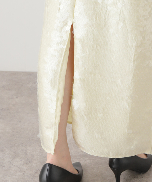 CITYSHOP（シティーショップ）の「SAMSOE SAMSOE SALLY DRESS 15284：ワンピース（ワンピース・レディース・イエロー・LARGE/SMALL）」の19枚目の写真