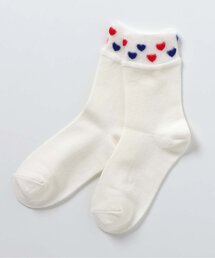 apres les cours | お花・ハート折り返しソックス(ソックス/靴下)