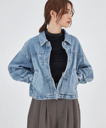 INED CLARO | バックタックデニムジャケット【セットアップ対応】(デニムジャケット)
