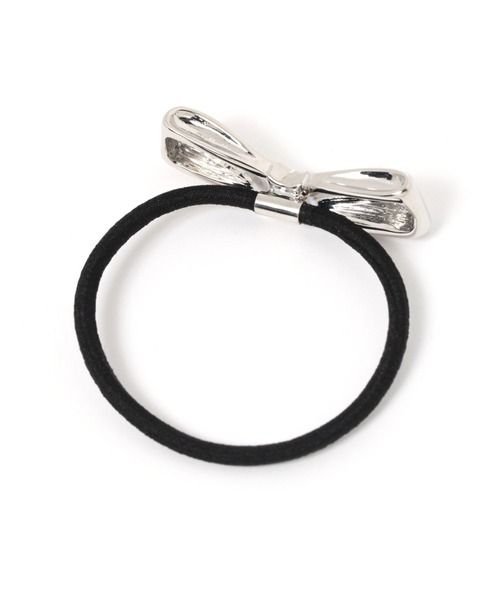 GLOBAL WORK（グローバルワーク）の「リボンMヘアゴム/125008（ヘアゴム・レディース・ゴールド/シルバー・ONE SIZE）」の3枚目の写真