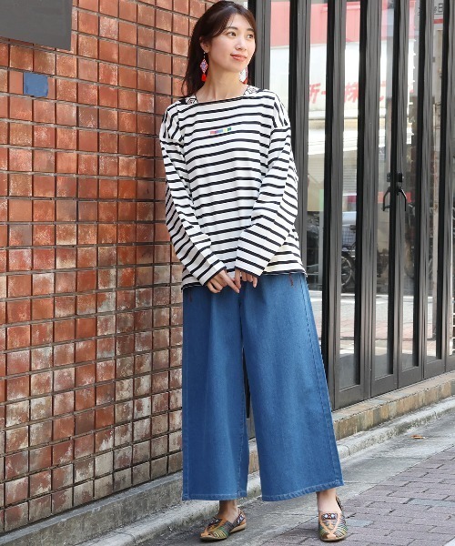 チチカカ(チチカカ)の「ボーダー刺繍&ナバホプルオーバー(Tシャツ/カットソー・レディース・その他1/その他2/その他3・FREE)」の7枚目の写真