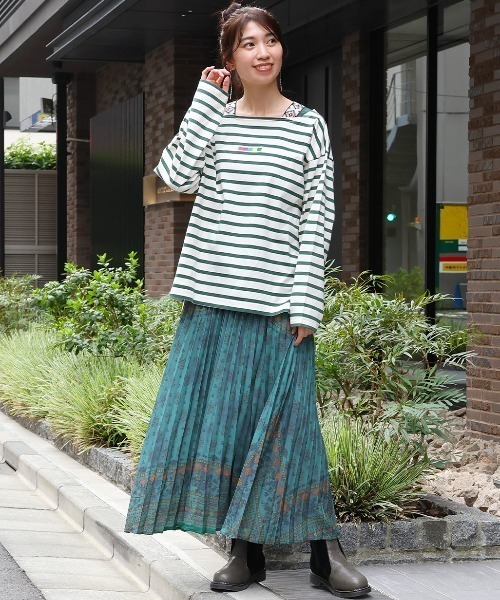 チチカカ(チチカカ)の「ボーダー刺繍&ナバホプルオーバー(Tシャツ/カットソー・レディース・その他1/その他2/その他3・FREE)」の6枚目の写真