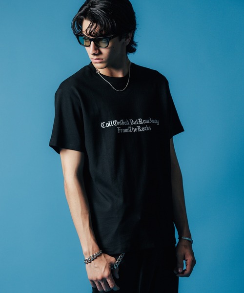【セール】MESSAGE SHORT SLEEVE T SHIRT / メッセージ 半袖 Tシャツ（Tシャツ/カットソー）｜CRIMIE（クライミー）