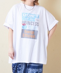 evo.（エボ）の「ビッグシルエットプリントTシャツ（Tシャツ/カットソー）」