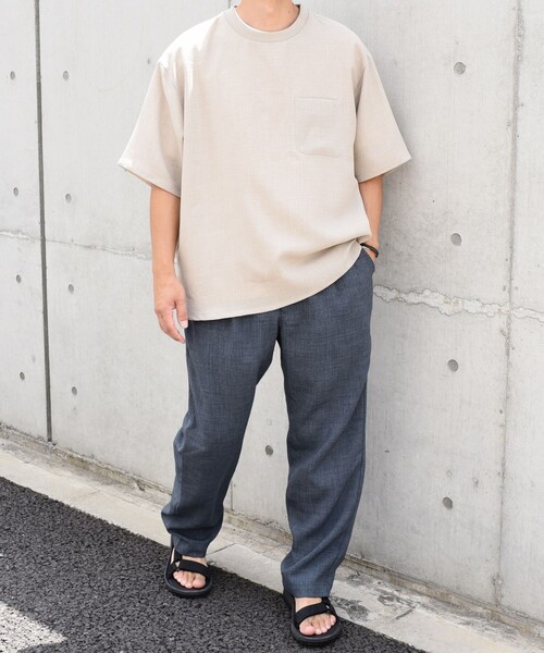 SHIPS any: 〈洗濯機可能〉メランジオックス ラウンド フェイクレイヤード Tシャツ (セットアップ対応)◇（Tシャツ/カットソー）｜SHIPS any（シップス エニィ）