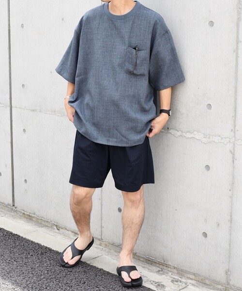 SHIPS any: 〈洗濯機可能〉メランジオックス ラウンド フェイクレイヤード Tシャツ (セットアップ対応)◇（Tシャツ/カットソー）｜SHIPS any（シップス エニィ）