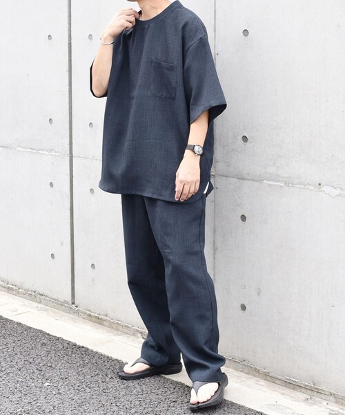 SHIPS any: 〈洗濯機可能〉メランジオックス ラウンド フェイクレイヤード Tシャツ (セットアップ対応)◇（Tシャツ/カットソー）｜SHIPS any（シップス エニィ）