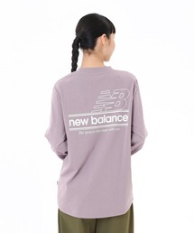リラックスドシステムグラフィックロングスリーブTシャツ