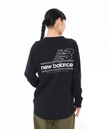 リラックスドシステムグラフィックロングスリーブTシャツ