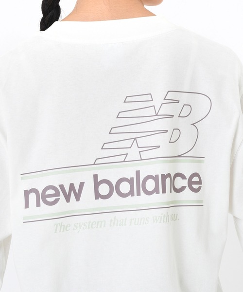 tシャツ ニューバランス New Balance ロングスリーブTシャツ_リラックスドシステムグラフィック レディース セール】リラックスドシステムグラフィックロングスリーブT