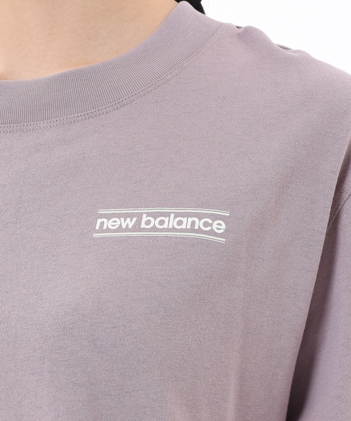 NEW BALANCE(ニューバランス)の「リラックスドシステムグラフィックロングスリーブTシャツ(Tシャツ/カットソー・レディース・ブラック/オフホワイト/ライトパープル・MEDIUM/SMALL/X-LARGE/LARGE)」の13枚目の写真