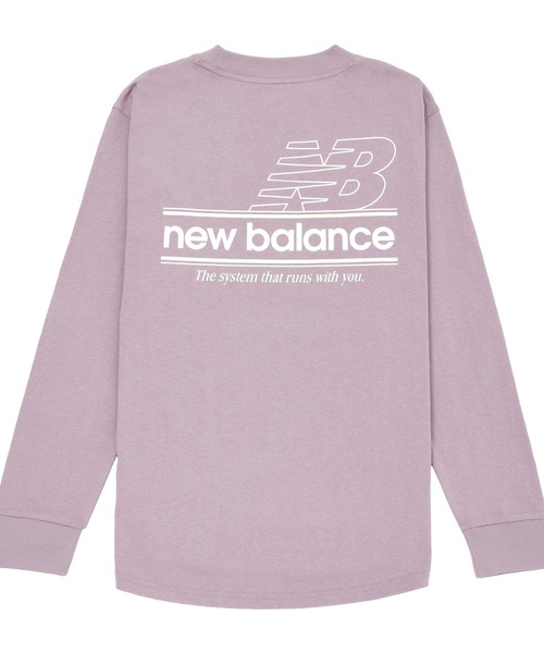 tシャツ ニューバランス New Balance ロングスリーブTシャツ_リラックスドシステムグラフィック レディース セール】リラックスドシステムグラフィックロングスリーブT