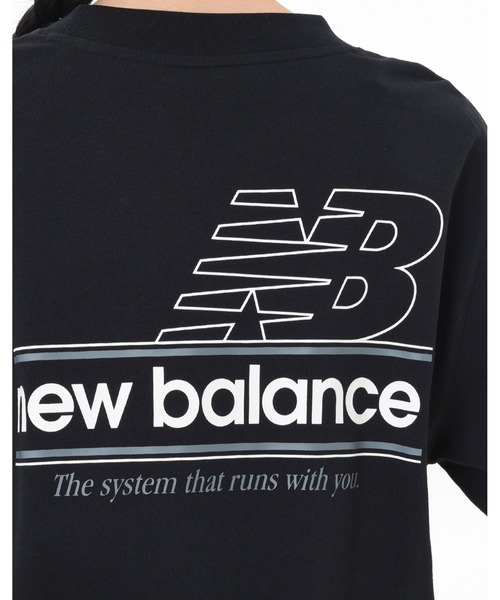 tシャツ ニューバランス New Balance ロングスリーブTシャツ_リラックスドシステムグラフィック レディース セール】リラックスドシステムグラフィックロングスリーブT