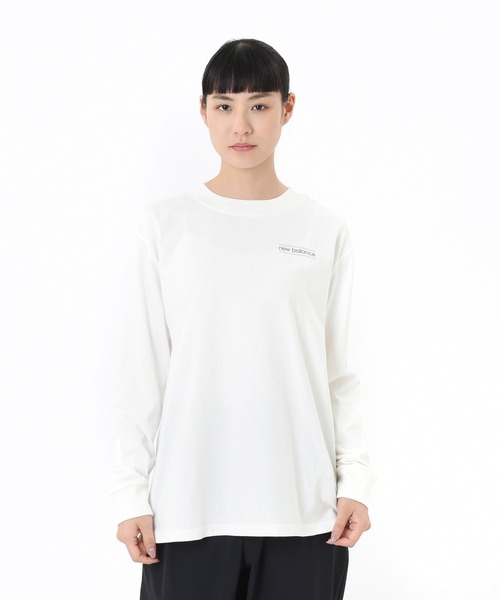 tシャツ ニューバランス New Balance ロングスリーブTシャツ_リラックスドシステムグラフィック レディース セール】リラックスドシステムグラフィックロングスリーブT