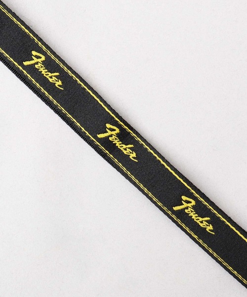 Fender(フェンダー)の「CORDURAポリエステル ショルダー ミニポーチ モノグラムストラップ(ショルダーバッグ・メンズ・ブラック・FREE)」の14枚目の写真
