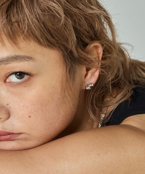 【セール】【SV】ビーンズスタッドピアス（ピアス（両耳用））｜ROZY（ロージィー）