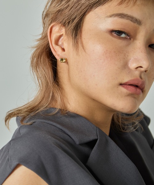 【セール】【SV】ビーンズスタッドピアス（ピアス（両耳用））｜ROZY（ロージィー）