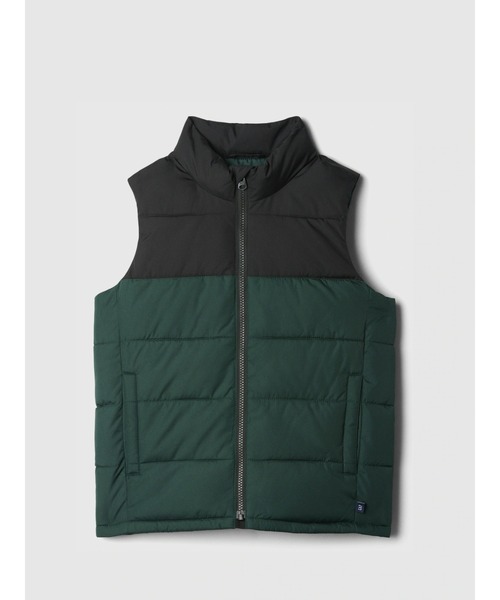 GAP(ギャップ)の「コールドコントロール パファーベスト (キッズ)(ダウンベスト・キッズ・ブラック・110cm/160cm/150cm/140cm/130cm/120cm)」の5枚目の写真