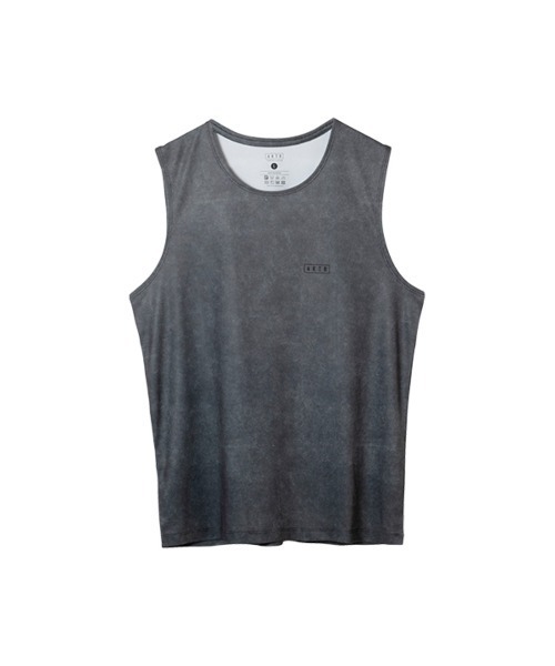 セール】AKTR MOCK GARMENT DYED SLEEVELESS SPORTS TEE