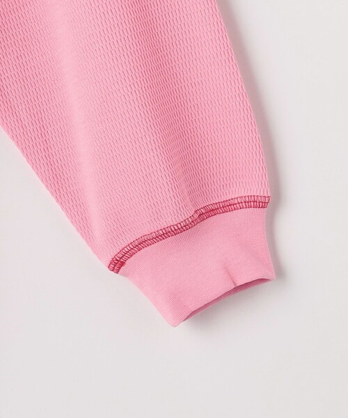 green label relaxing（グリーンレーベルリラクシング）の「TJ ハニカム 配色ステッチ ロングスリーブ / キッズ 100cm-130cm（Tシャツ/カットソー・キッズ・ライトピンク/ブラック/オフホワイト/ライトブルー/ケリーグリーン・120cm/100cm/130cm/110cm）」の17枚目の写真