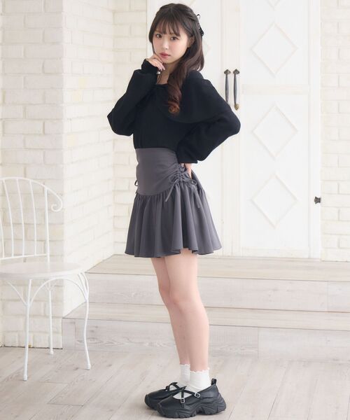 ems excite（エムズエキサイト）の「フロントリボンNTPO（ニット