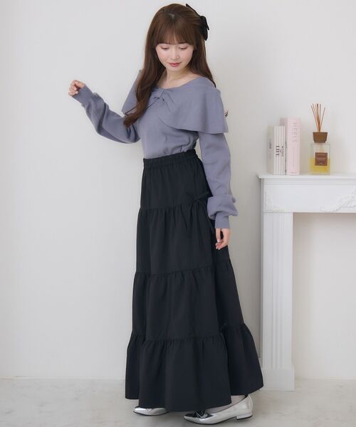 ems excite（エムズエキサイト）の「フロントリボンNTPO（ニット