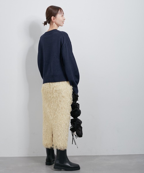 ROPE' PICNIC（ロペピクニック）の「テープヤーンアイラインスカート（スカート・レディース・キナリ/グレー系その他・38）」の12枚目の写真