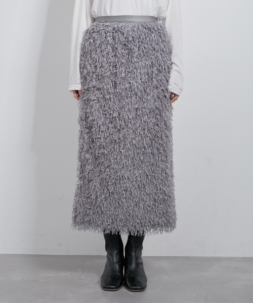 ROPE' PICNIC（ロペピクニック）の「テープヤーンアイラインスカート（スカート・レディース・キナリ/グレー系その他・38）」の18枚目の写真