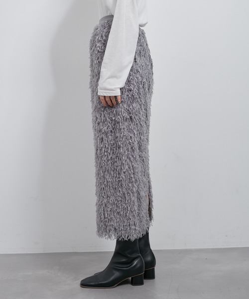 ROPE' PICNIC（ロペピクニック）の「テープヤーンアイラインスカート（スカート・レディース・キナリ/グレー系その他・38）」の19枚目の写真