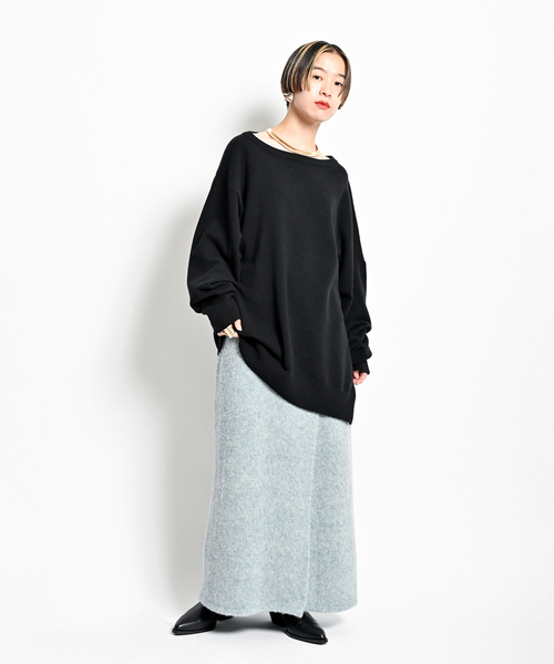 CITYSHOP - CITYSHOP OFF-SHOULDER STRETCH SWEATERニット CITYSHOP（シティーショップ）の「《追加》OFF-SHOULDER STRETCH