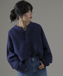JOURNAL STANDARD relume | HAMILTON WOOL ガーター ヘンリーネックニット(ニット/セーター)