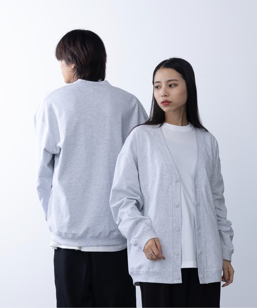 [United Athle] cotton jersey loose fit cardigan / коттон джерси кардиган 4488