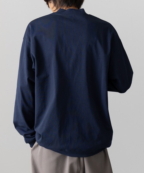 United Athle(ユナイテッドアスレ)の「【United Athle】cotton jersey loose fit cardigan / コットン ジャージー ルーズフィット カーディガン 4488(カーディガン/ボレロ・メンズ・ブラック/スモーキーグリーン系/アッシュ/ネイビー・XL/L/M)」の22枚目の写真