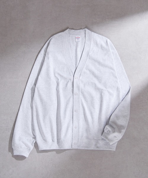 United Athle(ユナイテッドアスレ)の「【United Athle】cotton jersey loose fit cardigan / コットン ジャージー ルーズフィット カーディガン 4488(カーディガン/ボレロ・メンズ・ブラック/スモーキーグリーン系/アッシュ/ネイビー・XL/L/M)」の5枚目の写真