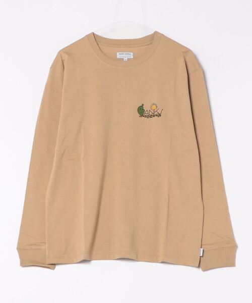 DESIGN TEE/BANKS(バンクス)スタンダードシルエットユニークブランドロゴグラフィック長袖カットソー（Tシャツ/カットソー）｜BANKS（バンクス）