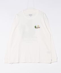 DESIGN TEE/BANKS(バンクス)スタンダードシルエットユニークブランドロゴグラフィック長袖カットソー